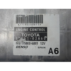ENGINE CONTROL UNIT Toyota Corolla 2005 2.0 D4D 89661-02A60
