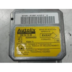 AIRBAG CONTROL UNIT Peugeot 206 2001 1.6 9636894080