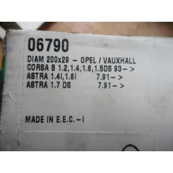 TAMBURO FRENO POSTERIORE DESTRO Opel Corsa 1995 1.2 06790