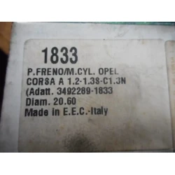 ZAVORNI CILINDER GLAVNI Opel Corsa 1992 1.2 1833