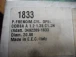 ZAVORNI CILINDER GLAVNI Opel Corsa 1992 1.2 1833