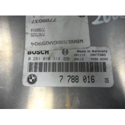 RAČUNALNIK MOTORJA BMW 5 2001 530 D 0281010314