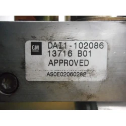 ROOF MECHANISM Opel Astra  2001 1.6 CABRIO 13716 B01
