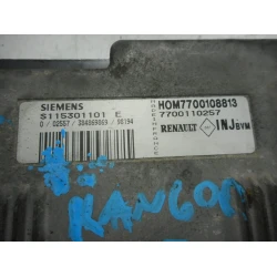 ENGINE CONTROL UNIT Renault KANGOO 1998 1.4 7700108813