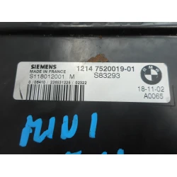 ENGINE CONTROL UNIT Mini One / Cooper / Coope 2002 1.6 1214752001901
