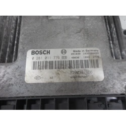 ENGINE CONTROL UNIT Renault SCENIC 2004 1.9 DCI 0281011776