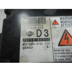 ENGINE CONTROL UNIT Nissan Navara 2008 2.5 DCI 4X4 23710 ec07c