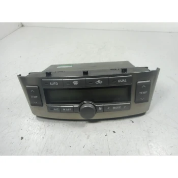 HEATER CLIMATE CONTROL PANEL Toyota Avensis 2004 AVENSIS COMBI 2.0D4D