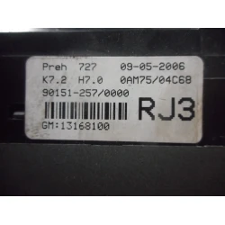 CENTRALINA COMANDO CLIMATIZZATORE Opel Zafira 2006 1.9 DT 16V