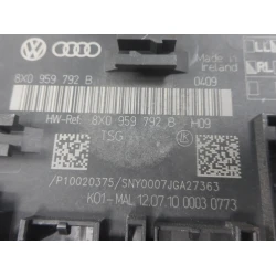 COMFORT MODULE Audi A1 2010 1.4 TSI 90kw 8x0959792b