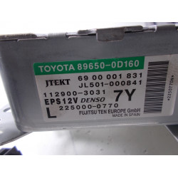 ELECTRIC POWER STEERING Toyota Yaris 2010 1.4D4D 89650-0D160