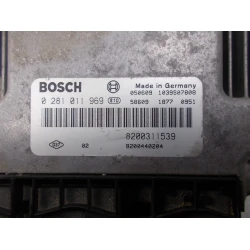 ENGINE CONTROL UNIT Renault LAGUNA II 2006 GRANDTOUR 1.9DCI 0281011969
