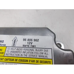 AIRBAG CONTROL UNIT Chevrolet Aveo 2010 1.2 16V 96806962