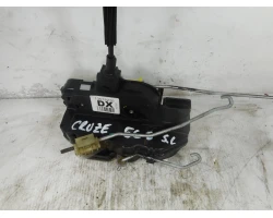CHIUSURA SERRATURA PORTA ANTERIORE SINISTRA Chevrolet Cruze 2012 1.6