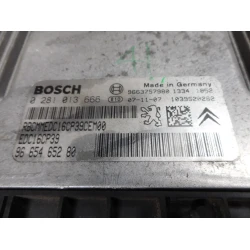 ENGINE CONTROL UNIT Peugeot 4007 2009 2.2 HDI 9665465280