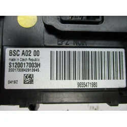 BSI CONTROL UNIT Peugeot 407 2004 2.0 HDI 9655471980