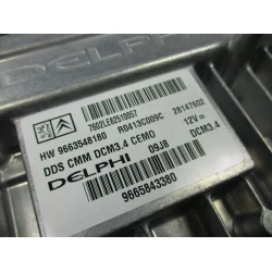 RAČUNALNIK MOTORJA Citroën C5 2009 2.0HDI 16V TOURER 9663548180