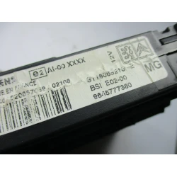 BSI CONTROL UNIT Peugeot 206 2002 1.4 I BSI E02