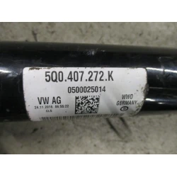 AXLE SHAFT FRONT RIGHT Volkswagen Golf 2017 VII. 1.6TDI 4M BMT 4motion 5Q0407272K