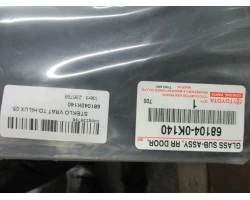 VETRO SCENDENTE PORTA POSTERIORE SINISTRA Toyota Hilux 2006  68104-0K140 681040k140