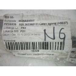 PROFILO MODANATURA Peugeot 206 2001 1.6 6539ASMHT