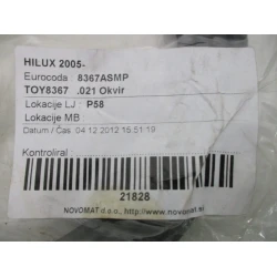PROFILO MODANATURA Toyota Hilux 2006  8367ASMP