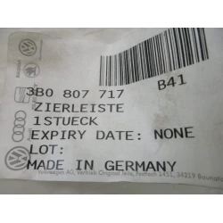 PROFILO MODANATURA Volkswagen Passat 2003 1.9 TDI AVF 3B0807717