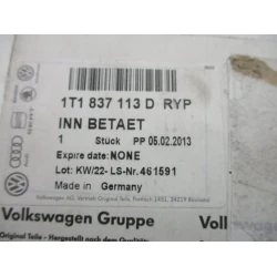 DOOR HANDLE INTERIOR FRONT LEFT Volkswagen Touran 2008  1t1837113d