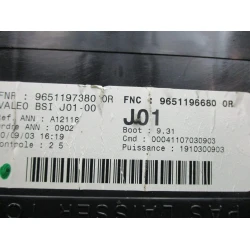 RAČUNALNIK BSI Citroën C5 2003 BREAK 2.0 HDI 9651197380