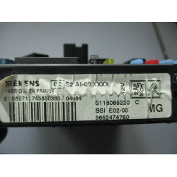 BSI CONTROL UNIT Peugeot 206 2004 1.4 9652474780