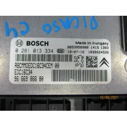 RAČUNALNIK MOTORJA Citroën C4 2010 GRAND PICASSO 1.6HDI 0281013334