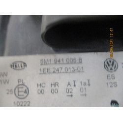 HEADLIGHT LEFT Volkswagen Golf 2005 V. PLUS 1.9 TDI 5M1941006B