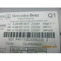 AUTORADIO Mercedes-Benz B-Klasse 2012 180D A2469000807