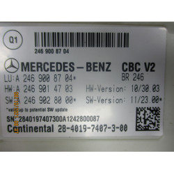 ENGINE CONTROL UNIT Mercedes-Benz B-Klasse 2012 180D 2469008704