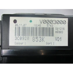 QUADRO STRUMENTI CONTACHILOMETRI Volkswagen Passat 2008 2.0TDI VARIANT 3C0920853K