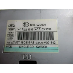AUTORADIO Ford C-Max 2008 1.8TDCI 7M5T-18C815-AB