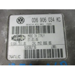 ENGINE CONTROL UNIT Seat Ibiza 2007 1.4 16V 036906034KC