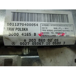 SEAT AIRBAG Mercedes-Benz E-Klasse 2007 280 CDI AUT. a2038600205