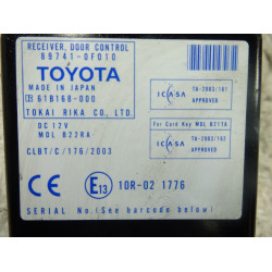 Computer / control unit other Toyota Corolla Verso 2004 2.0D4D 89741-0f010