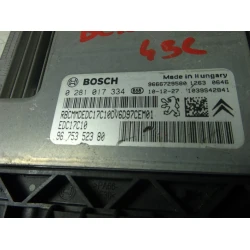 RAČUNALNIK MOTORJA Citroën BERLINGO 3 2011 1.6HDI 0281017334