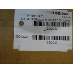 INIETTORI BENZINA / DIESEL Audi A6, S6 2010 2.0TDI 0445110471 04L130277AE