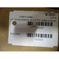 INIETTORI BENZINA / DIESEL Škoda KAROQ 2018 2.0tdi 0445110469