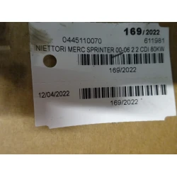 INJECTOR Mercedes-Benz Sprinter 2004 2.2CDI 0445110070
