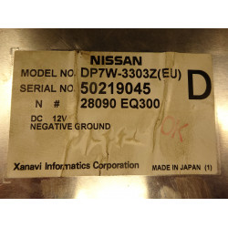 RAČUNALNIK POTOVALNI Nissan Murano 2005 3.5 AUT. DP7W-3303Z