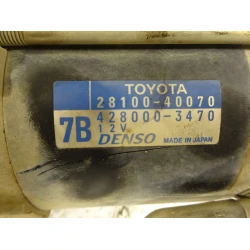 MOTORINO AVVIAMENTO Toyota Yaris 2006 1.0 28100-40070
