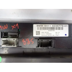 HEATER CLIMATE CONTROL PANEL BMW X 2011 1  2.0D 6411923677801