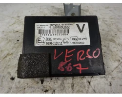 centralina vario Toyota Verso 2013 2.0D 89780-0f060