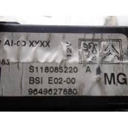 BSI CONTROL UNIT Peugeot 206 2002 1.6 16V 9649627880