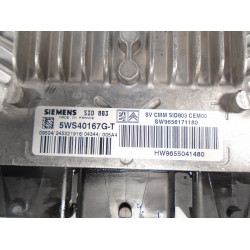ENGINE CONTROL UNIT Peugeot 407 2005 2.0HDI sw9656171180  9655041480