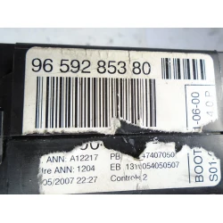 BSI CONTROL UNIT Peugeot 207 2007 1.6 16V 9659285380